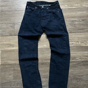 Levi's 501 Men's Deep Indigo Straight Jeans
